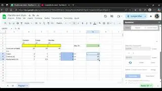 Como utilizar o solver no Google Planilhas