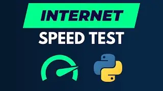 Test Your Internet Speed with Python in 10 Lines of Code!