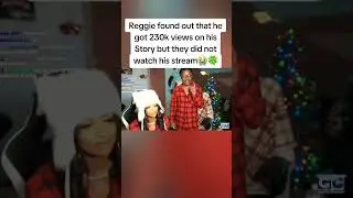SUBSCRIBE🚨 📢Reggie found out that 230k viewers on his Story did not tune in stream👀🤣#lilrodneyson