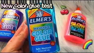 🌈 Testing New Elmer&rsquo;s Color Glue 🌈
