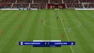 Middlesbrough - Sunderland AFC - gol de Gerhalt