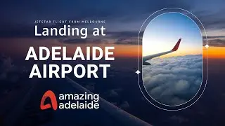 Landing at Adelaide Airport