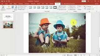 How to insert a picture into a table cell in PowerPoint