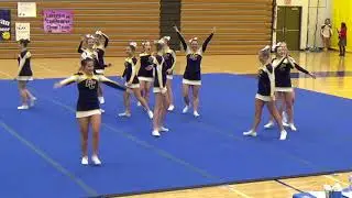 Portage Central Varsity Cheer at Mattawan Invite