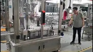 High speed automatic multi-heads powder filling machine