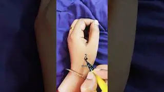 🦢#bottu#art#design#bindi#viral#tryonkids#nazarnalage#trending#viralshorts#uniqueshorts#subscribe