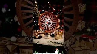 Winter with TOOCAA| Ferris wheel #toocaa #custom #diy #2026 #woodworking #ferriswheel #lasercutting