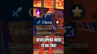 CHOU is the most popular hero in Moba Legends! #mobalegends5v5 #moba5v5english #moba5v5pippin #chou