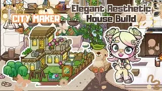 City Maker | Elegant Aesthetic Home Build ✨ | Avatar World 