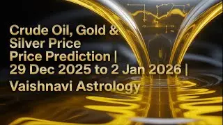 Crude Oil, Gold & Silver Price Prediction | 29 Dec 2025 to 2 Jan 2026 | Vaishnavi Astrology