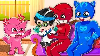 Marvel Spider Baby | What Happened to Catboy Family? - Owlette Sad Story | PJ Masks 2D Animation