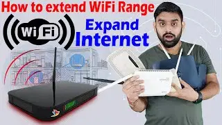 How to extend wifi range with another router | Airtel Xstream | JioFiber Router | Tp-Link | Tenda |