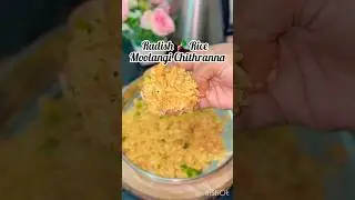 ❤️Healthy & Tasty Radish Rice🫜Lunchbox series -1 #viral #food #recipe #cooking #cookwithashimaa