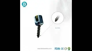 Posterior Multiaxial Cervical Screw Lateral Mass | Cervical Spine Fixation| Biomedortho