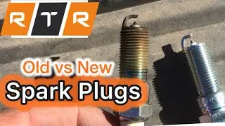 New vs Old Spark Plugs (83,000 Miles Ford F-150 5.0)