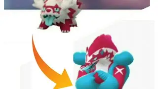 Full Evolve Galarian shundo Zigzagoon ✨✨#weback#prvn3122#shorts#pokemon#youtubeshorts#galarian