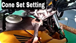 Steering Head Cone Bearing Check & Adjust | Solution to Handling Problems | Malayalam