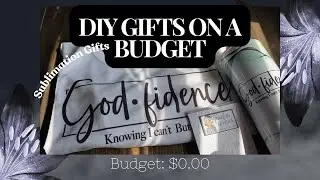 How I made DIY Sublimation Gifts with a Zero Budget!