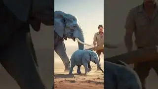 Blue Elephant in the Desert 😱 | Yeh Sach Hai Ya AIRegistan Mein Neela Hathi 🐘💙 | Dekhne Wale Hairaan