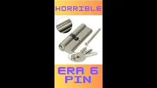 ERA 6 pin Standard EURO Lock Pick False set overcome