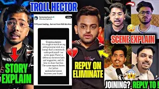 Hector *TYFS* ?🚨 RGE Badly TROLL😱 Ninja on RNTX Hector🤔 Sarang on Spraygod Issue🤯 SouL Drop Change?🥵