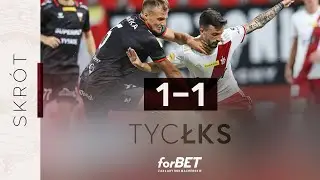 GKS Tychy - ŁKS Łódź 1:1 | SKRÓT MECZU
