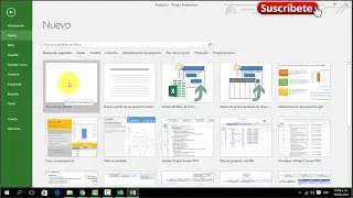 MS PROJECT 2016 - Configuración de Proyecto (Sesión 01)