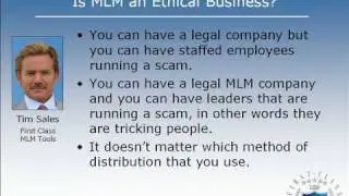 Handling Objections: Is MLM an Ethical Business?