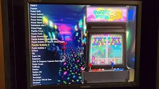 upgraded game list/front end on mame arcade pc