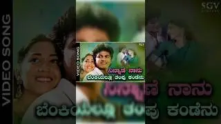 Ninnane Nanu Benkiyallu Thampu Kandenu - Video Song | Shivarajkumar | Sudharani | SPB & S Janaki