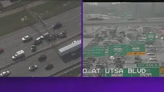 Traffic Alert: Major backup at I-10 and Loop 1604 on San Antonio's northwest side