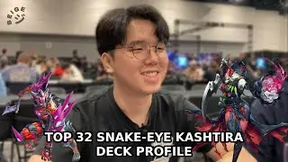 Yu-Gi-Oh! YCS Raleigh Top 32: Snake-Eye Kashtira Deck Profile [ft Edward Kim] NEW BANLIST 2024