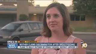Poway mother says school district discriminated against her for breastfeeding her baby