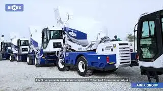 Details of Aimix Self-Loading Concrete Mixer for Sale