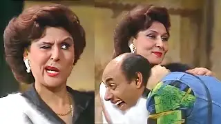 احمد بدير مش قادر يكمل المشهد لما سهير البابلي خرجت عن النص واحرجته 😂😂 الجمهور هيفهمك غلط يا سهير 🤣🤣
