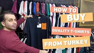 Buy high-quality t-shirts with amazing prices directly from Turkey!