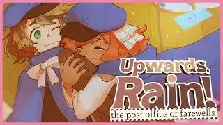 Cute and Sweet Yuri Visual Novel 🪽✨ / Upwards, Rain! The Post Office of Farewells