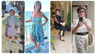 Elegant Fashion for Mature Women Over  50 60 70 | 