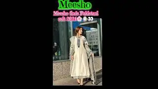 Meesho finds Pakistani suit 2024 #youtube#review#trending#shorts#design#viral#shorts#reels#pakistani