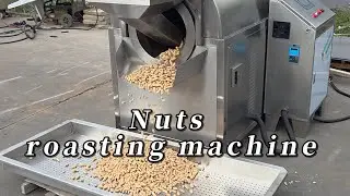 Peanut roasting machine