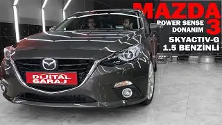 MAZDA 3 POWER SENSE KİMLERE HİTAP EDİYOR? 1.5 Skyactiv-G MOTOR PALANDÖKENDE BİZE NELER HİSSETTİRDİ?
