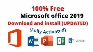 How to Download and Install MS Office for Free | MS Office 2019|Microsoft office Product key