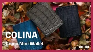 COLINA：Croco Mini Wallet