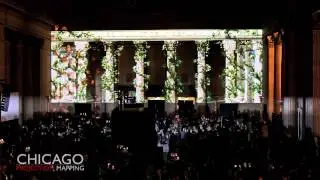 Chicago Projection Mapping - IIT Chicago-Kent - 3D Projection Mapping at Union Station