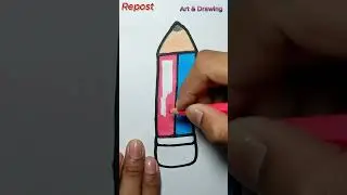 ✏️ Draw a Realistic PENCIL: Mastering Wood Grain, Graphite, and Metal Texture (Drawing Tutorial)