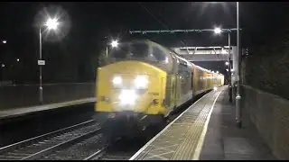 Colas Rail 37254 opening up through Stowmarket with 3Q66