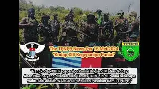Pernyataan sikap TPNPB opm dibawah pimpinan Matias Gobai Kodop XIII Kegenipouda Paniai