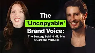 The 'Uncopyable' Brand Voice: The Strategy Behind Miu Miu & Cardone Ventures