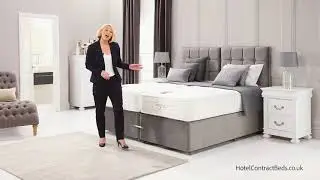 Panache 1200 Pocket - Contract Zip and Link Set - HotelContractBeds