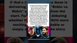 Batman: Brave and the Bold Leak &ndash; TWO Robins?! #Batman #reels  #DCU  #MovieLeaks #SpoilerAlert